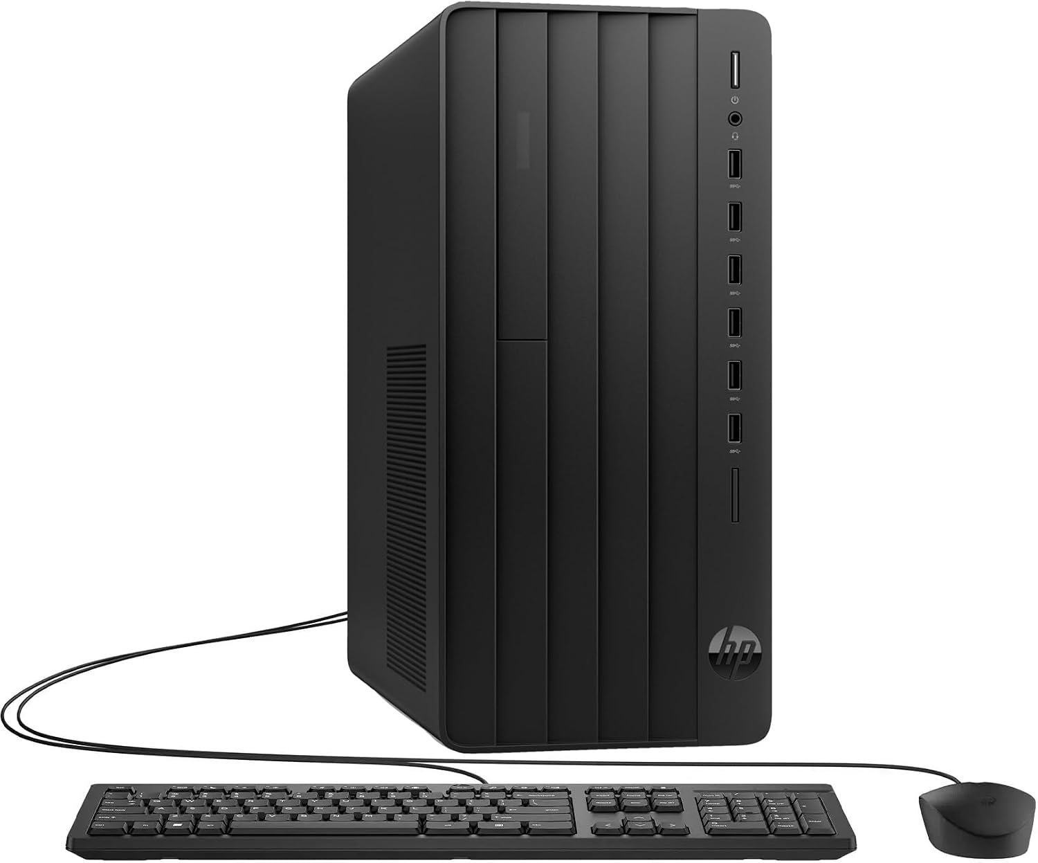 HP Prodesk Desktop Computers PC for Home & Office Business, Intel i5-10400F (16GB DDR4, 1TB PCIe SSD), Compact & Silent Design, Triple-Display Support, WiFi Adapter, Keyboard & Mouse, Windows 11 Pro