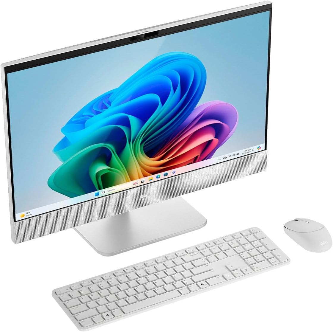 Dell 23.8" All-in-One Desktop Computer, FHD Touchscreen, Intel Core Ultra 7 Series 3 Processor, Copilot+ PC, 32GB DDR5 RAM, 1TB PCIe SSD, Wi-Fi 6E, Bluetooth 5.3, Windows 11 PRO, Wireless KB & Mouse
