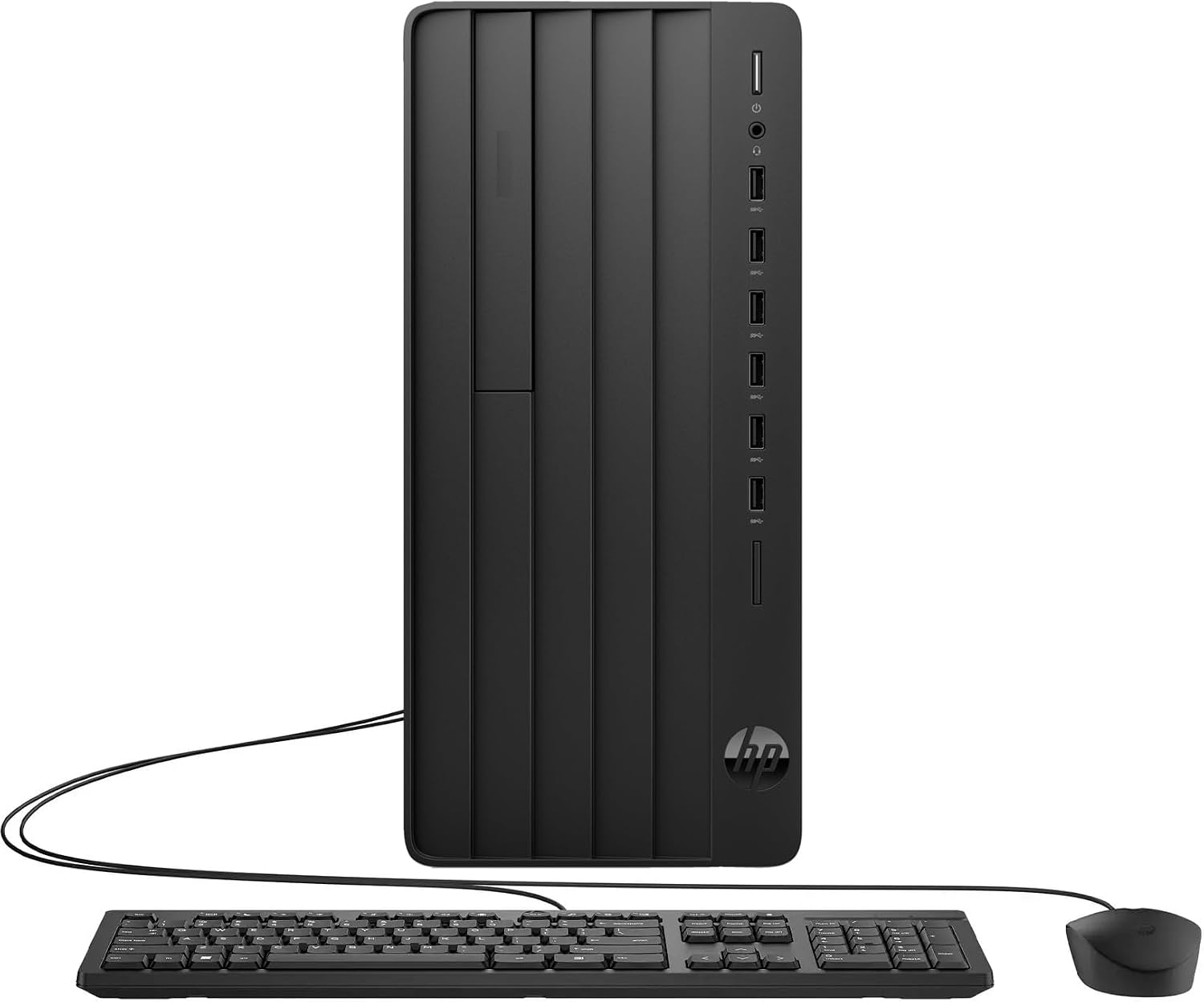 HP Prodesk Desktop Computers PC for Home & Office Business, Intel i5-10400F (16GB DDR4, 1TB PCIe SSD), Compact & Silent Design, Triple-Display Support, WiFi Adapter, Keyboard & Mouse, Windows 11 Pro