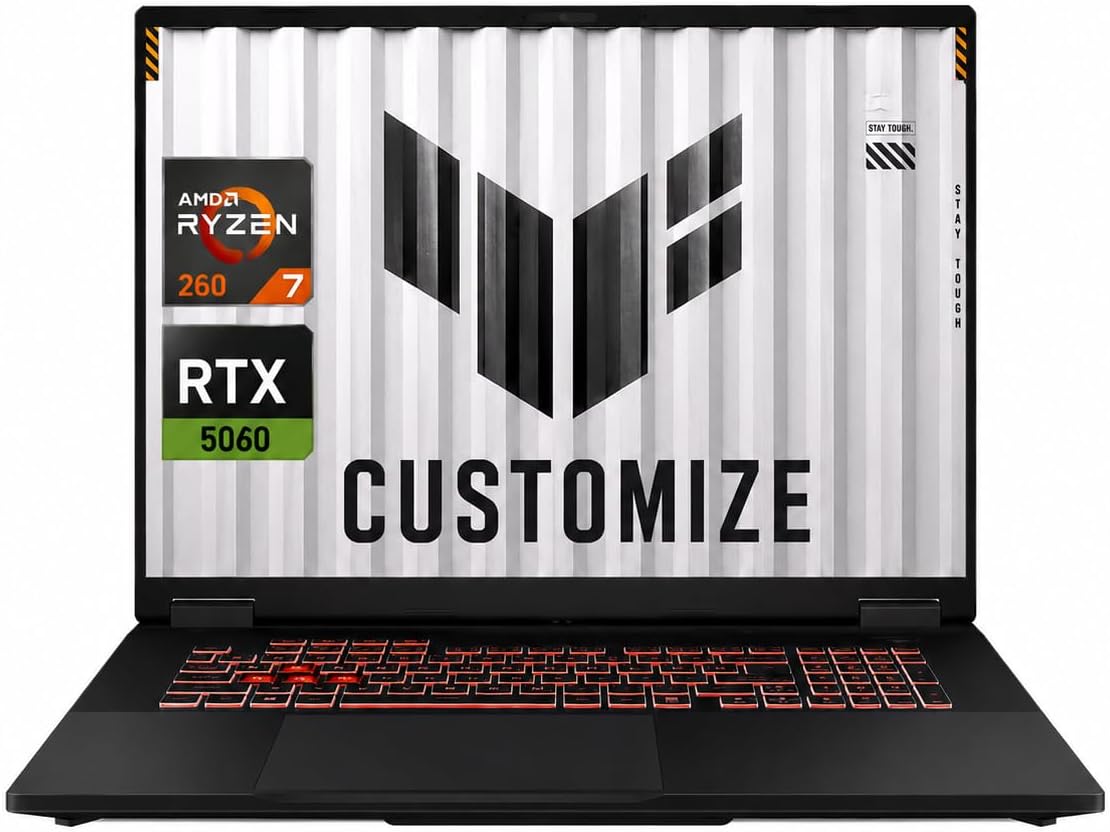 HP OMEN 16 RTX 5070 AMD Ryzen 9 240Hz QHD+ 2560x1600 RGB Gaming Laptop | AMD Ryzen 9 8940HX, Customized 16-64GB DDR5, 1-4TB SSD, 4-Zone RGB KB, Low Blue Light, Long Battery Life, Windows 11 Home