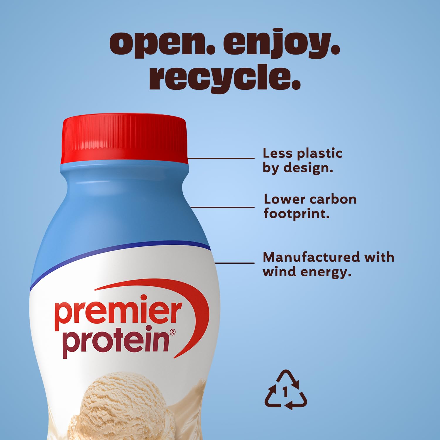 Premier Protein 30g High Protein Shake, Caramel, 12 Pack | 160 Calories, 24 Vitamins & Minerals, No Added Sugar, Supports Muscle Health, Gluten-Free, 11.5 oz