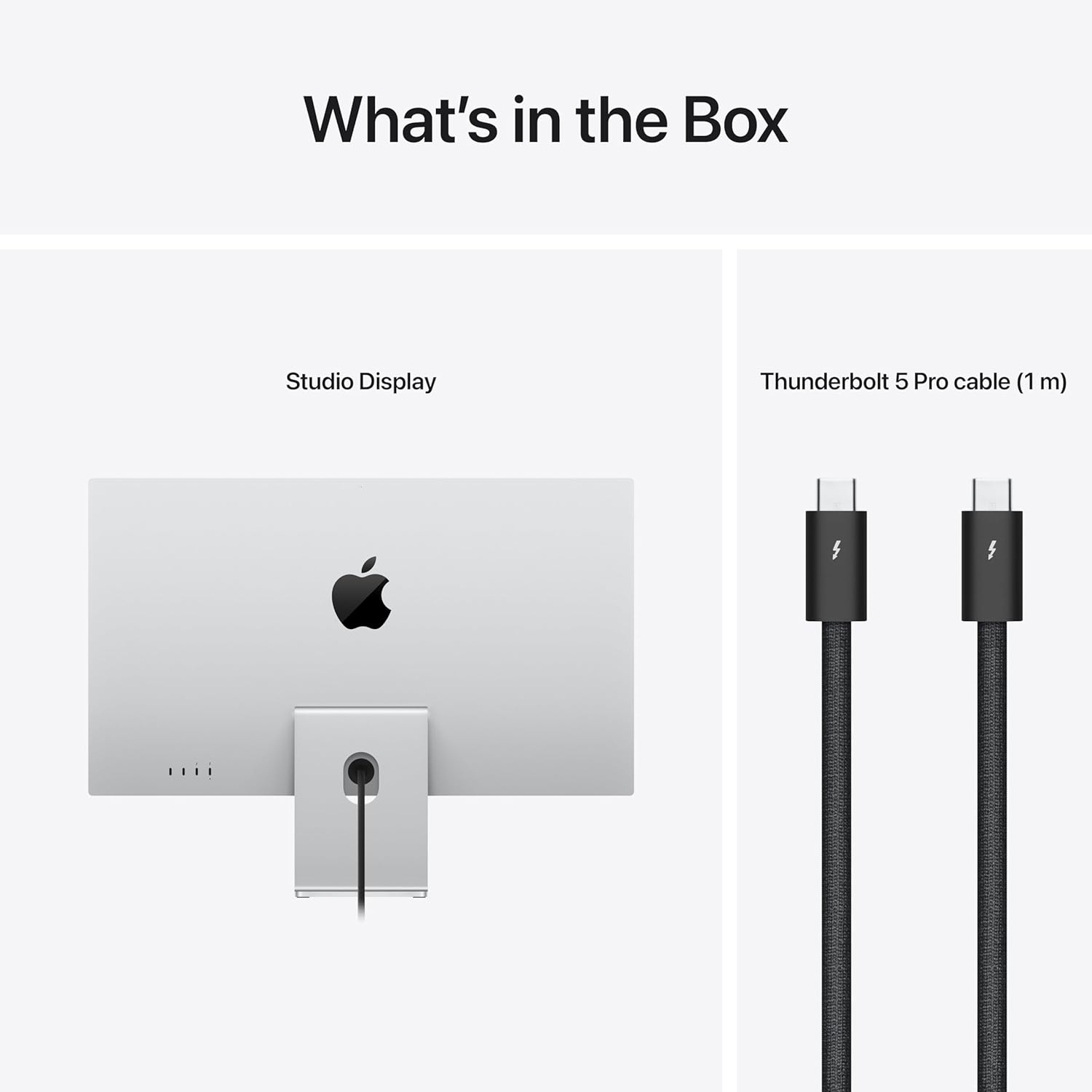 Apple Studio Display: Standard Glass, VESA Mount Adapter with AppleCare+ (3 years)