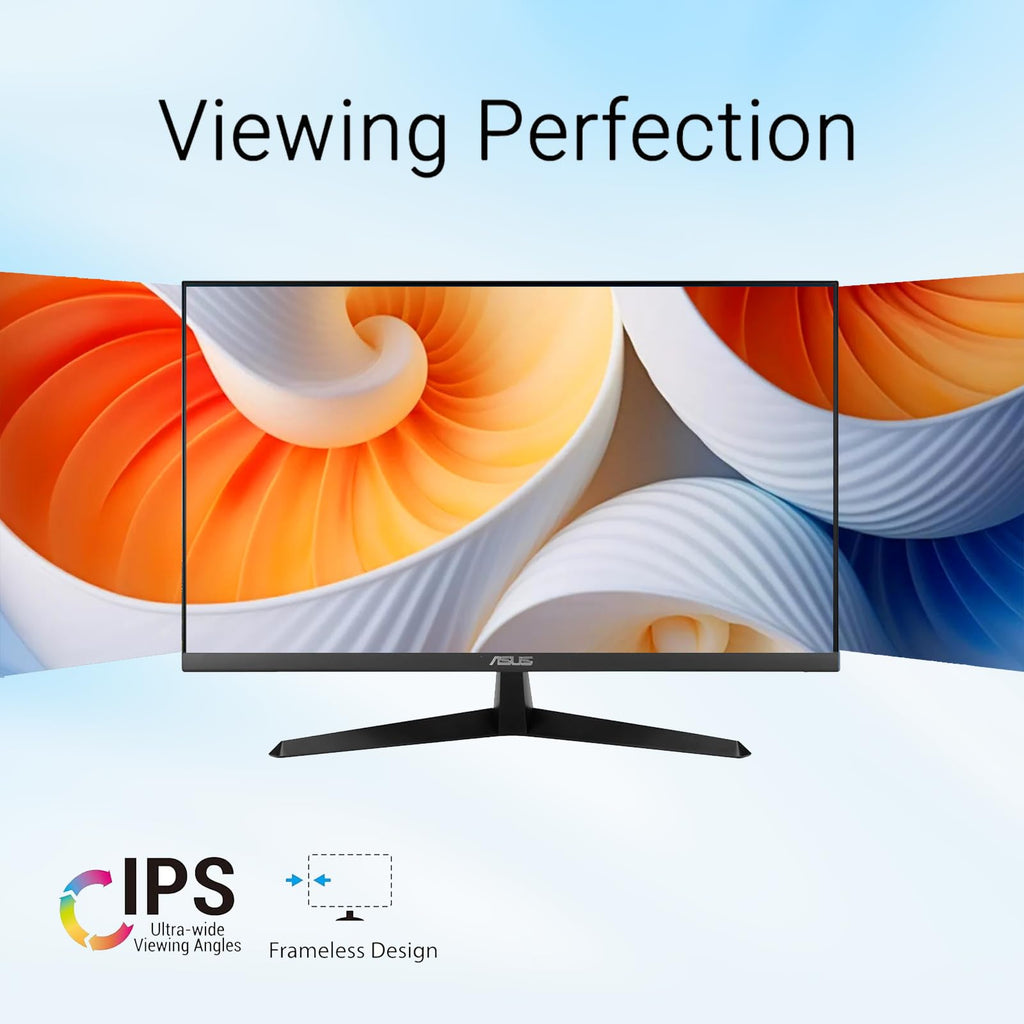 ASUS TUF 24" Gaming Monitor, FHD 1080p, Fast IPS, 240Hz, 0.3ms, AMD FreeSync Premium, G-SYNC Compatible, 99% sRGB, ELMB Sync, Eye Care, DisplayPort, HDMI, VESA Mount, Tilt Adjustment, Black