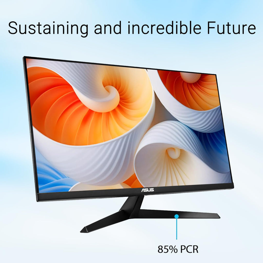 ASUS TUF 24" Gaming Monitor, FHD 1080p, Fast IPS, 240Hz, 0.3ms, AMD FreeSync Premium, G-SYNC Compatible, 99% sRGB, ELMB Sync, Eye Care, DisplayPort, HDMI, VESA Mount, Tilt Adjustment, Black