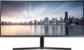 Samsung Business CH890 Series 34 inch WQHD 3440x1440 Ultrawide Curved Desktop Monitor for Business, 100 Hz, USB-C, HDMI, DP, 3 Year Warranty (LC34H890WJNXGO), Black, Model:LC34H890WJNXZA