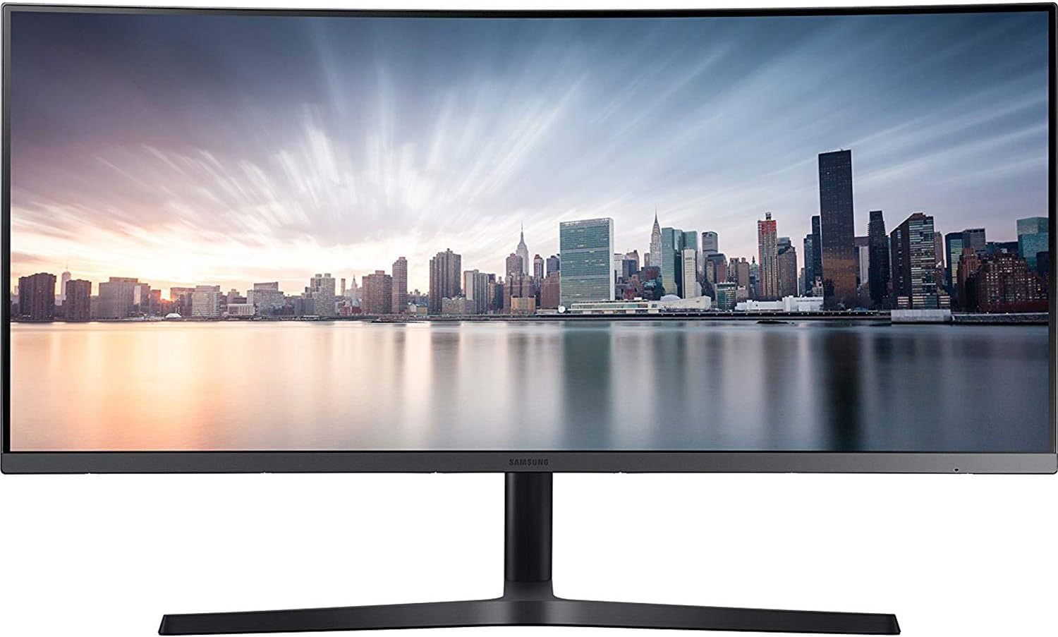Samsung Business CH890 Series 34 inch WQHD 3440x1440 Ultrawide Curved Desktop Monitor for Business, 100 Hz, USB-C, HDMI, DP, 3 Year Warranty (LC34H890WJNXGO), Black, Model:LC34H890WJNXZA