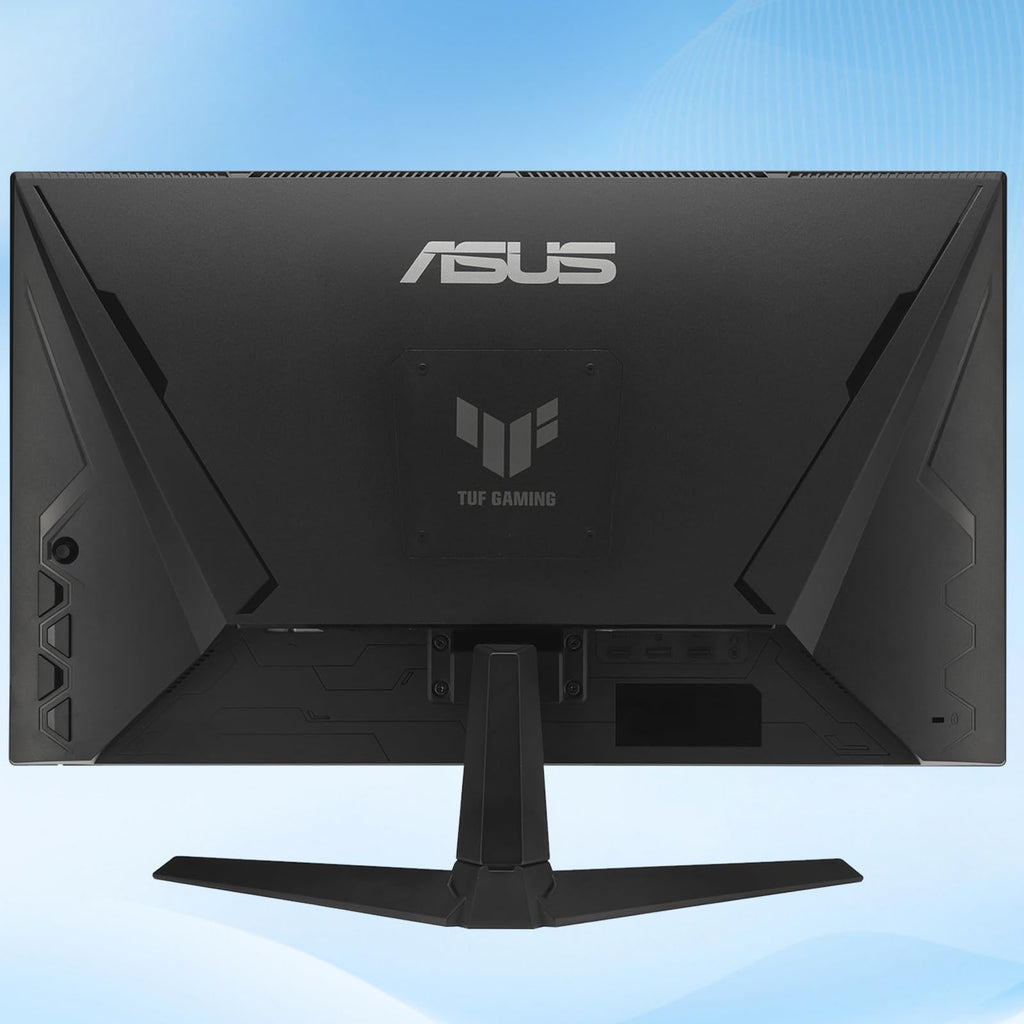 ASUS TUF 24" Gaming Monitor, FHD 1080p, Fast IPS, 240Hz, 0.3ms, AMD FreeSync Premium, G-SYNC Compatible, 99% sRGB, ELMB Sync, Eye Care, DisplayPort, HDMI, VESA Mount, Tilt Adjustment, Black