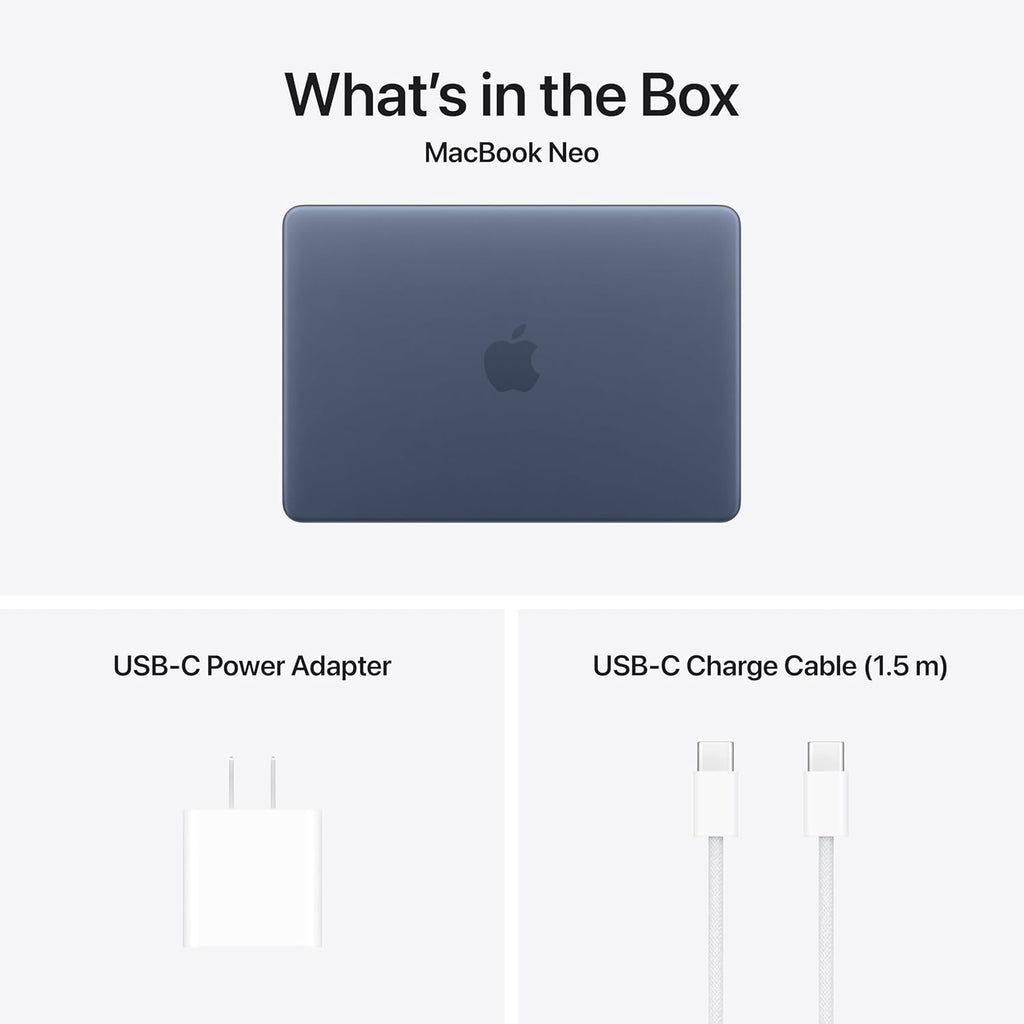 Apple 2026 MacBook Neo 13-inch Laptop with A18 Pro chip: Built for AI and Apple Intelligence, Liquid Retina Display, 8GB Unified Memory, 256GB SSD Storage, 1080p FaceTime HD Camera; Blush