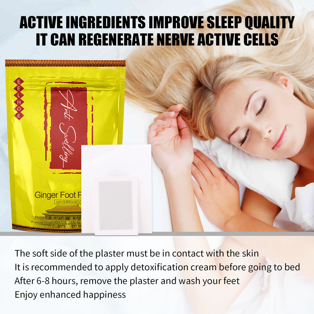 Tongluo Foot Patch To Relieve Meridian Tongluo Sleep Health Ginger Essence To Remove Dampness And Cold Body Care Patch