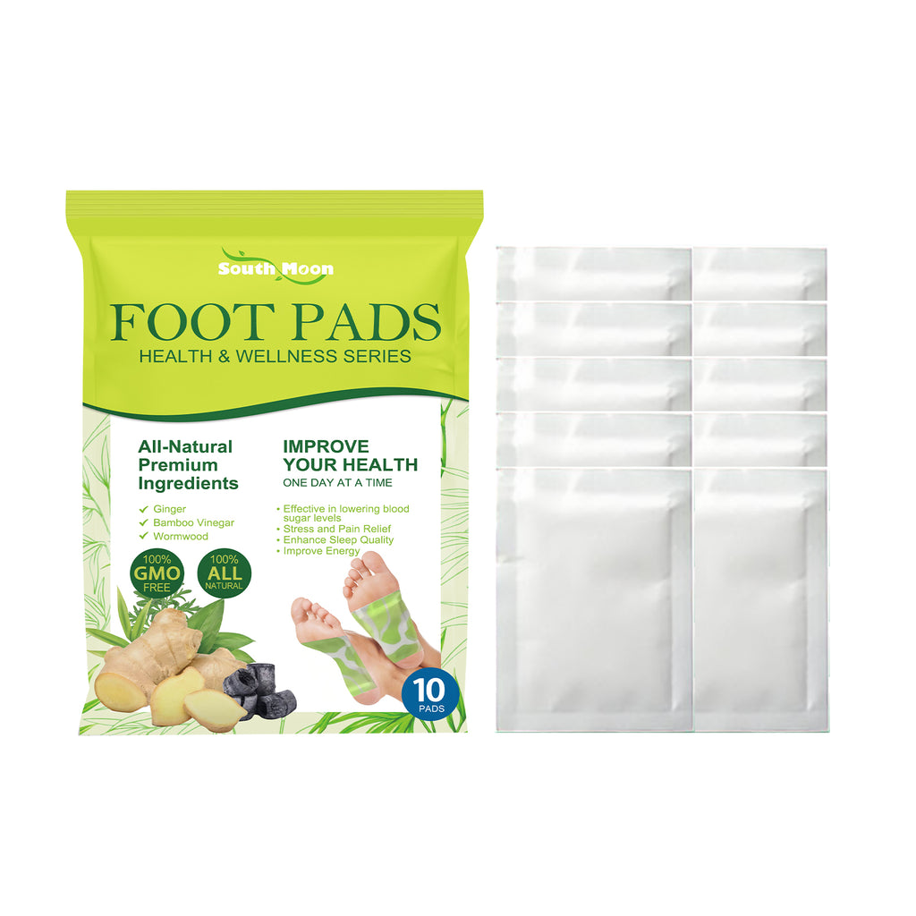Foot Pads, Foot Massage Ginger Removing Moisture And Cold Body Health Care Foot Pad