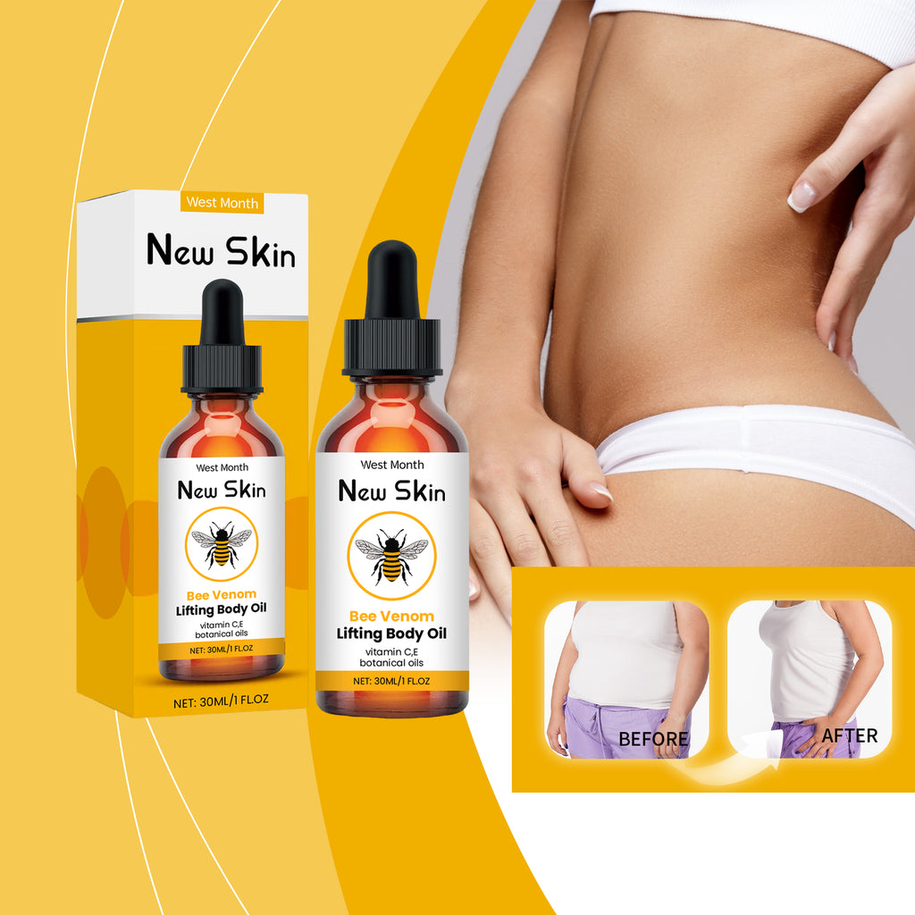West&Month Firming Care Essential Oil, Body Massage Daily Nourish And Care For Smooth Skin Beauty Essential Oil