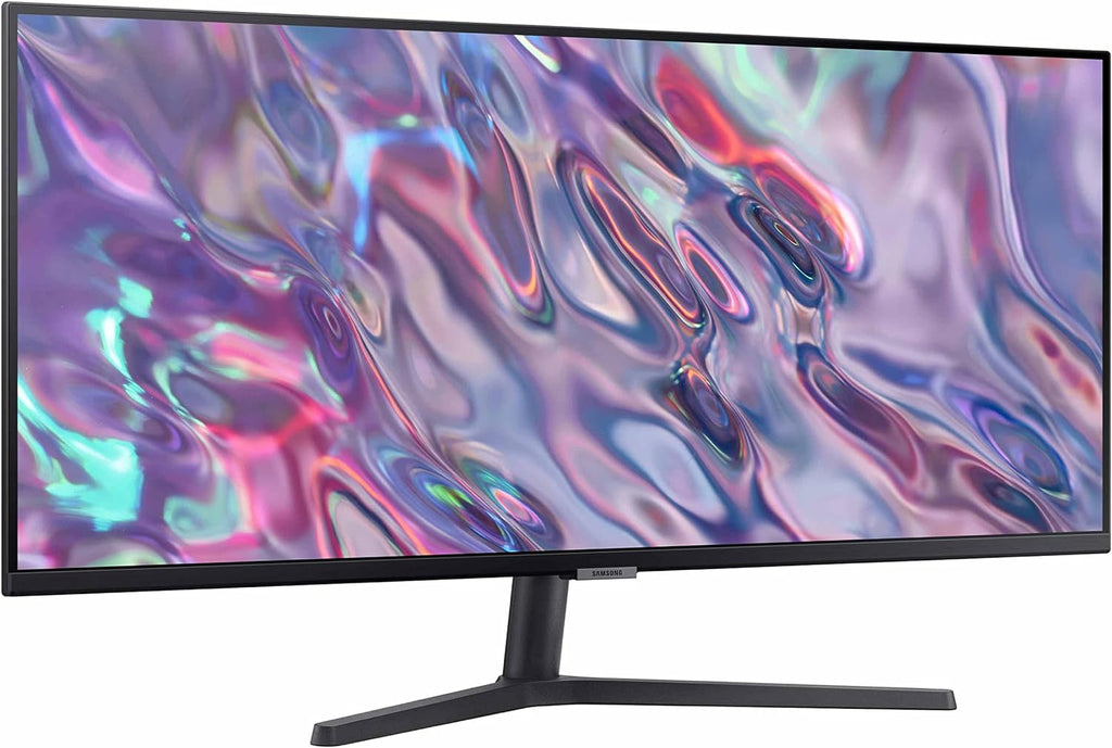 SAMSUNG 34" ViewFinity S50GC Series Ultra-WQHD Monitor, 100Hz, 5ms, HDR10, AMD FreeSync, Eye Care, Borderless Design, PIP, PBP, LS34C502GANXZA, 2023, Black | 100Hz Refresh Rate, 5ms, HDR10, AMD FreeSync, Eye Care, Borderless Design, PIP, PBP, LS34C502GANX