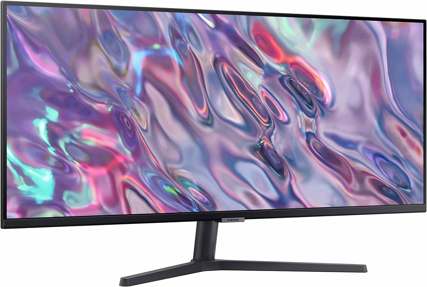 SAMSUNG 34" ViewFinity S50GC Series Ultra-WQHD Monitor, 100Hz, 5ms, HDR10, AMD FreeSync, Eye Care, Borderless Design, PIP, PBP, LS34C502GANXZA, 2023, Black | 100Hz Refresh Rate, 5ms, HDR10, AMD FreeSync, Eye Care, Borderless Design, PIP, PBP, LS34C502GANX