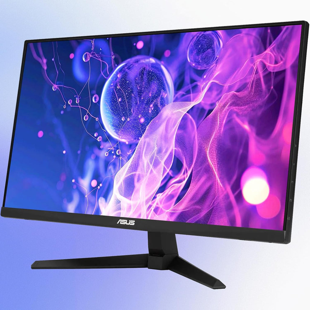 ASUS TUF 24" Gaming Monitor, FHD 1080p, Fast IPS, 240Hz, 0.3ms, AMD FreeSync Premium, G-SYNC Compatible, 99% sRGB, ELMB Sync, Eye Care, DisplayPort, HDMI, VESA Mount, Tilt Adjustment, Black