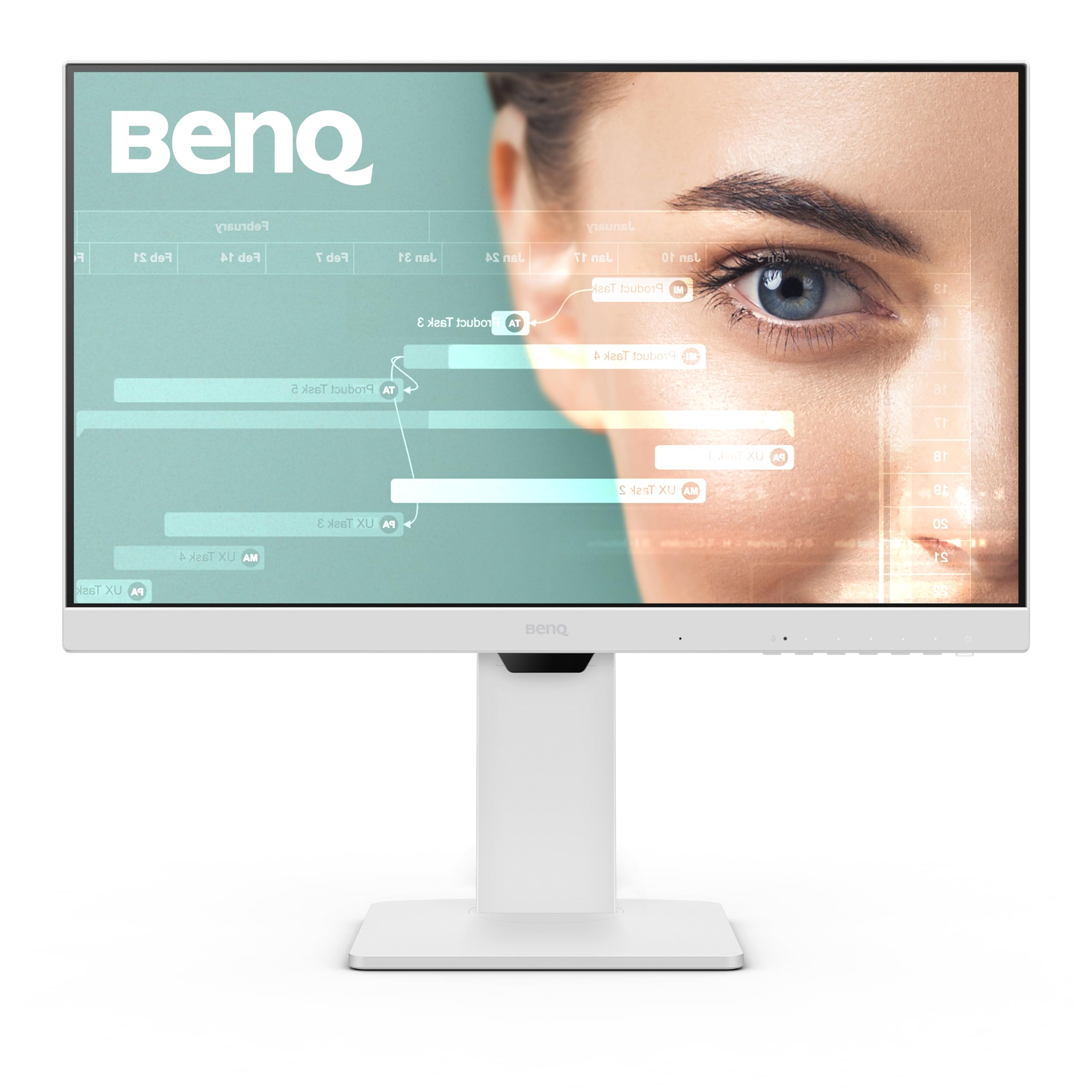 BenQ GW2790 Computer Monitor 27" FHD 1920x1080p | IPS | 100 hz | Eye-Care Tech | Low Blue Light | Anti-Glare | Adaptive Brightness | Tilt Screen | Built-in Speakers | DisplayPort | HDMI x2 | Low Blue Light | Anti-Glare | Adaptive Brightness | Height and T