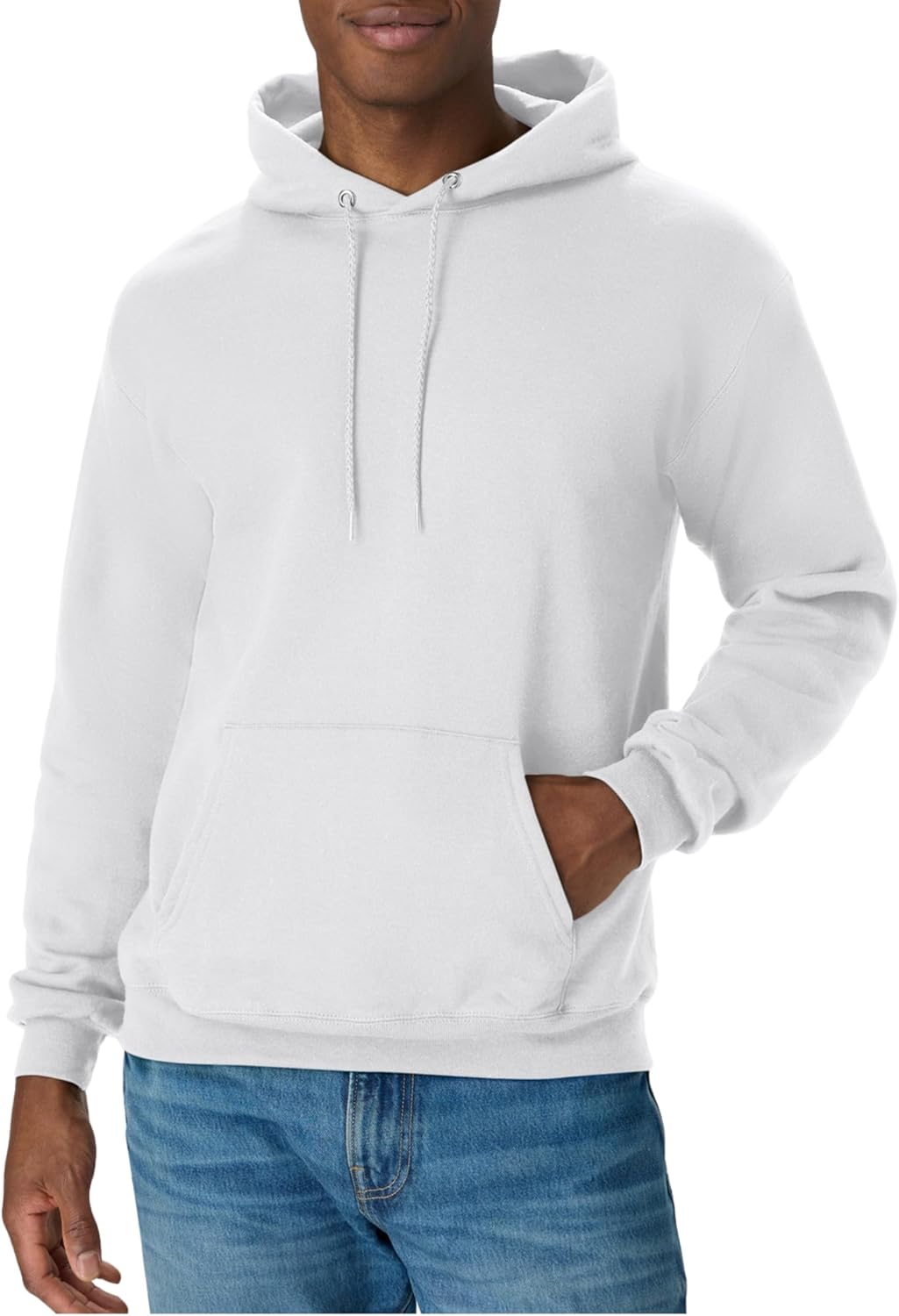 Hanes Men's Hoodie - EcoSmart Fleece Hooded Sweatshirt for Men & Women - Midweight Fleece - Big & Tall Available