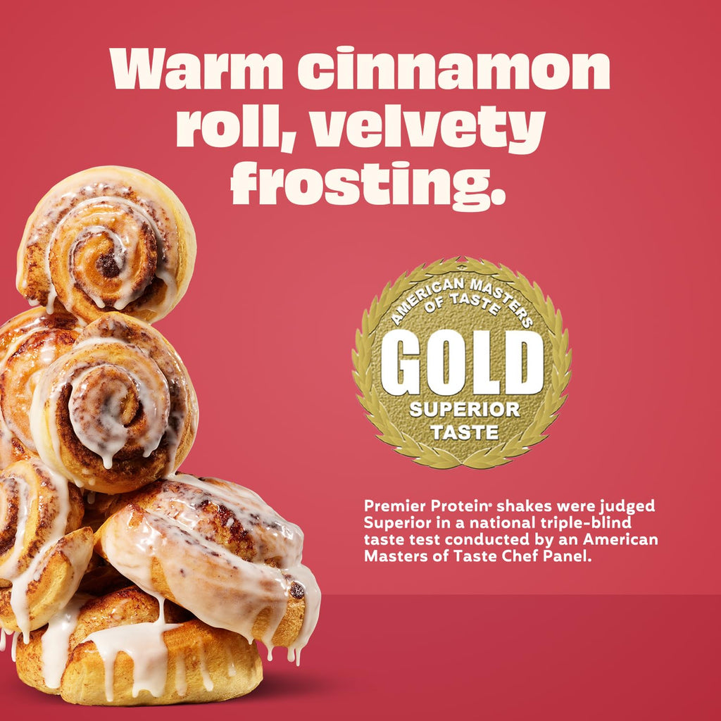 Premier Protein 30g High Protein Shake, Caramel, 12 Pack | 160 Calories, 24 Vitamins & Minerals, No Added Sugar, Supports Muscle Health, Gluten-Free, 11.5 oz