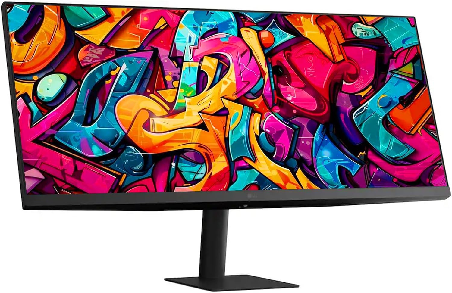 LG 34" UltraWide Monitor, IPS Display, WFHD(2560 x 1080), 100Hz, 5ms, HDR 400, sRGB 99%, HDMI DisplayPort, VESA Mount, Tilt Stand, Built for Multitasking & Productivity