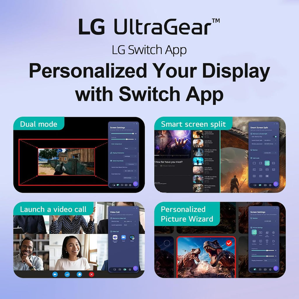 LG 34" UltraWide Monitor, IPS Display, WFHD(2560 x 1080), 100Hz, 5ms, HDR 400, sRGB 99%, HDMI DisplayPort, VESA Mount, Tilt Stand, Built for Multitasking & Productivity