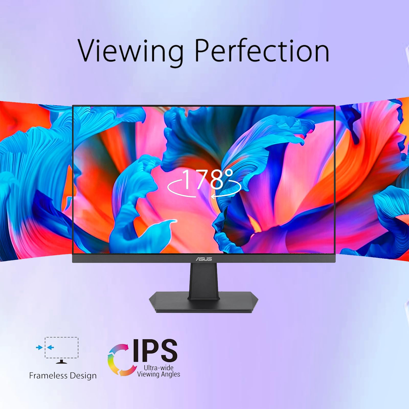 ASUS TUF 24" Gaming Monitor, FHD 1080p, Fast IPS, 240Hz, 0.3ms, AMD FreeSync Premium, G-SYNC Compatible, 99% sRGB, ELMB Sync, Eye Care, DisplayPort, HDMI, VESA Mount, Tilt Adjustment, Black