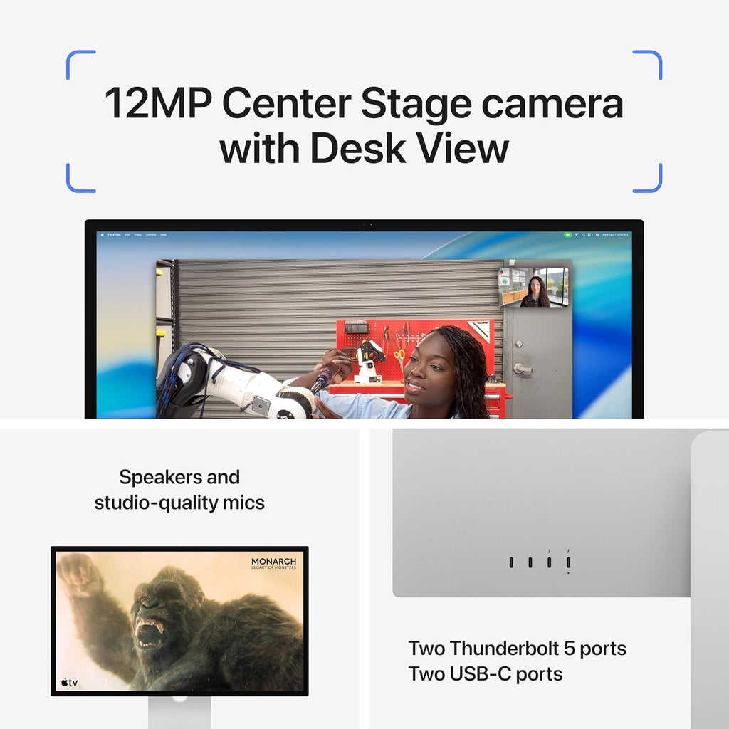 Apple Studio Display: Standard Glass, VESA Mount Adapter with AppleCare+ (3 years)