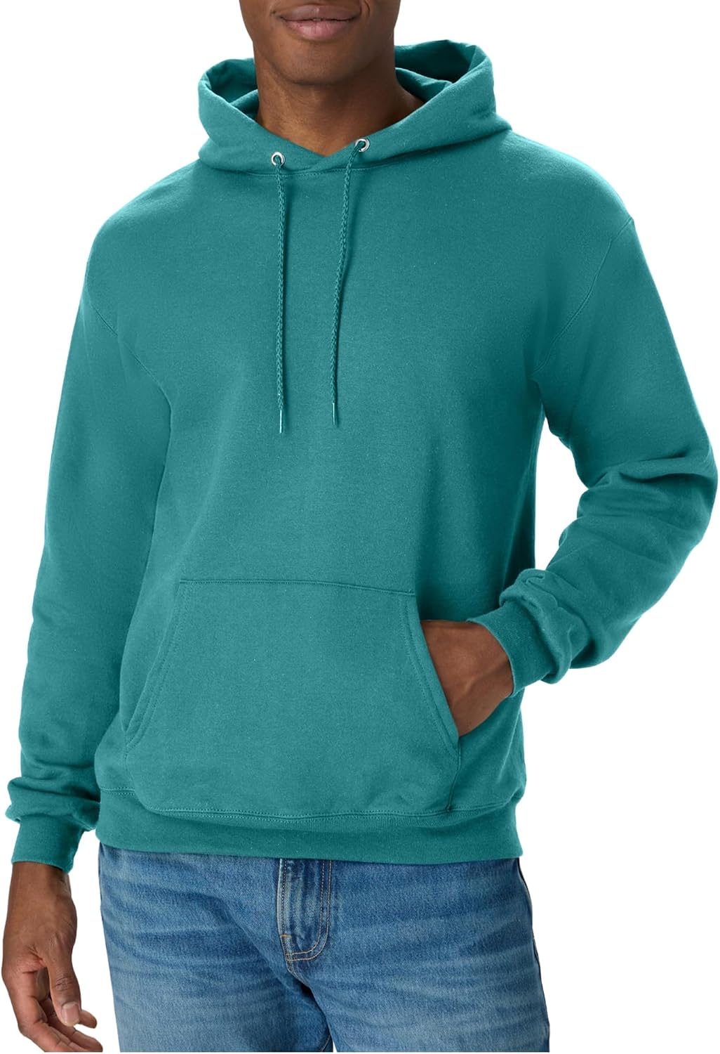 Hanes Men's Hoodie - EcoSmart Fleece Hooded Sweatshirt for Men & Women - Midweight Fleece - Big & Tall Available