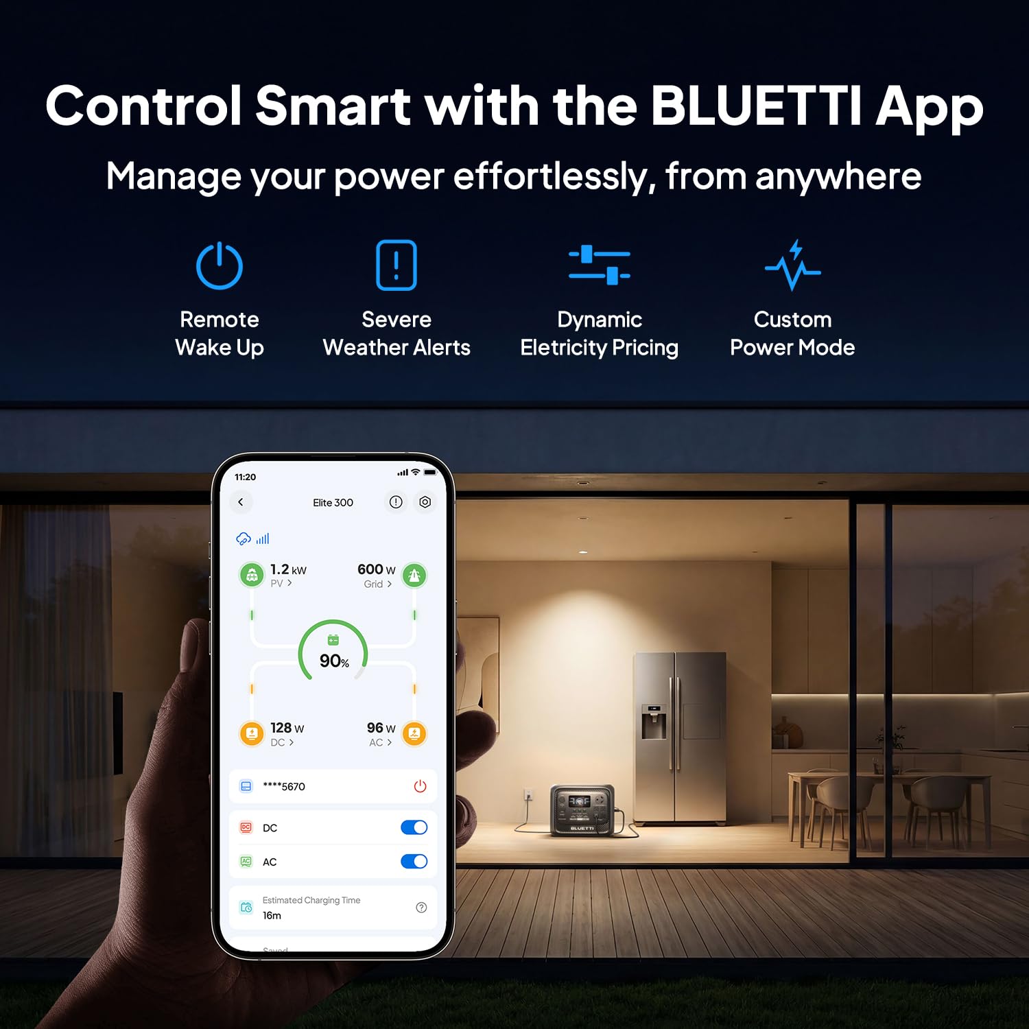 BLUETTI Solar Generator Elite 300 with 350W Solar Panel Included, 3014.4Wh | 2400W (4800W Surge), Smallest 3kWh, LFP Portable Power Station for RV, Home Backup, Outage, w/ TT-30 RV Port & 12V/30A DC