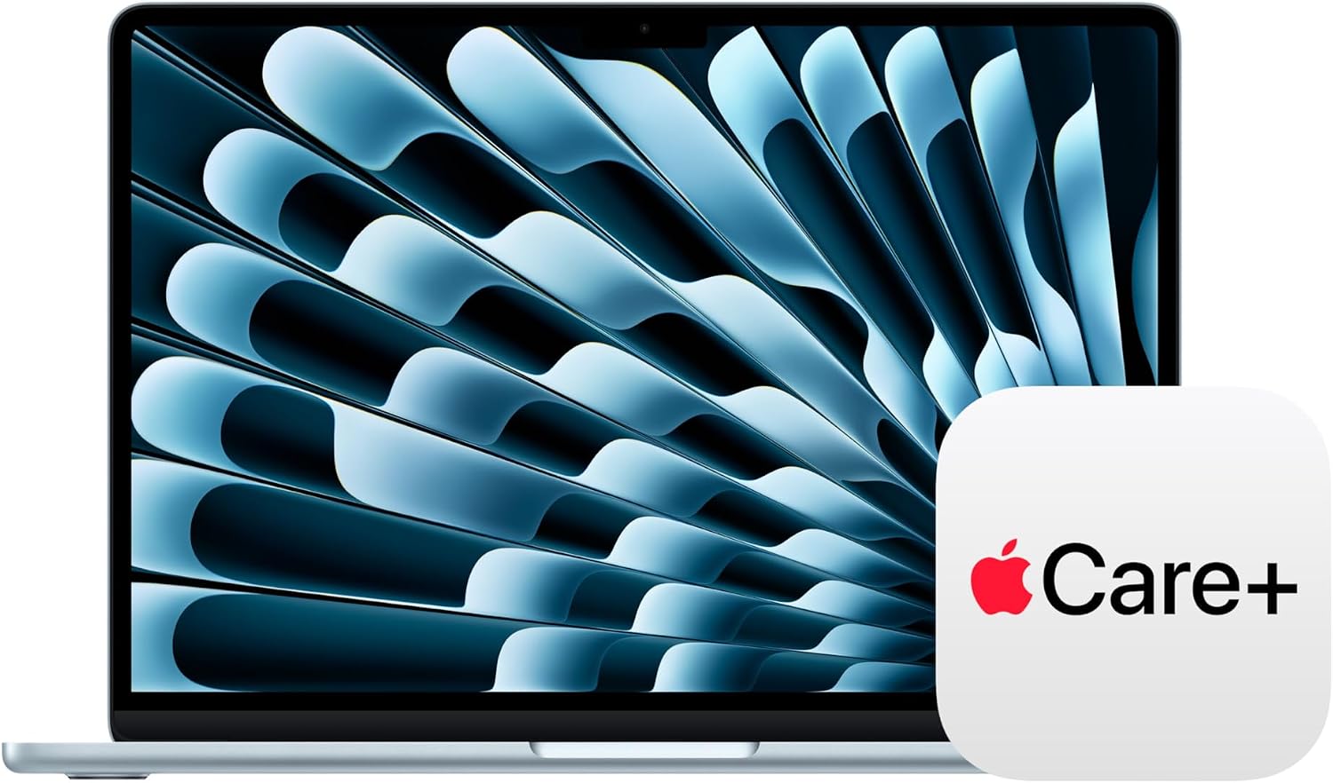 Apple 2026 MacBook Air 13-inch Laptop with M5 chip: Built for AI, 13.6-inch Liquid Retina Display, 16GB Unified Memory, 512GB SSD, 12MP Center Stage Camera, Touch ID, Wi-Fi 7; Sky Blue