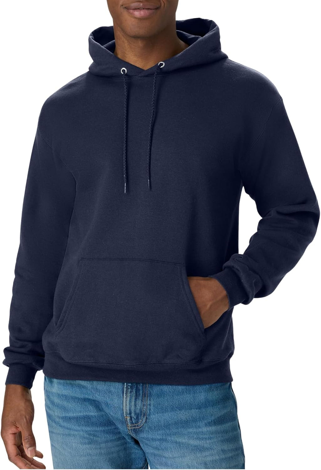 Hanes Men's Hoodie - EcoSmart Fleece Hooded Sweatshirt for Men & Women - Midweight Fleece - Big & Tall Available