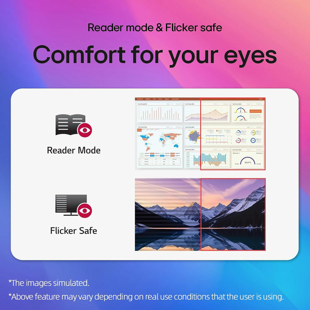 LG 34" UltraWide Monitor, IPS Display, WFHD(2560 x 1080), 100Hz, 5ms, HDR 400, sRGB 99%, HDMI DisplayPort, VESA Mount, Tilt Stand, Built for Multitasking & Productivity