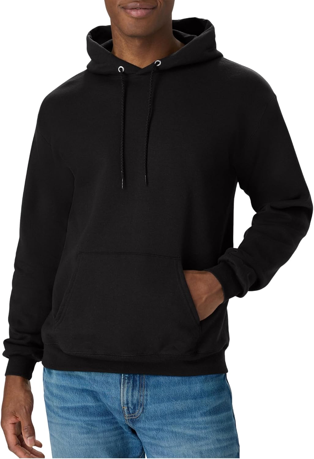 Hanes Men's Hoodie - EcoSmart Fleece Hooded Sweatshirt for Men & Women - Midweight Fleece - Big & Tall Available