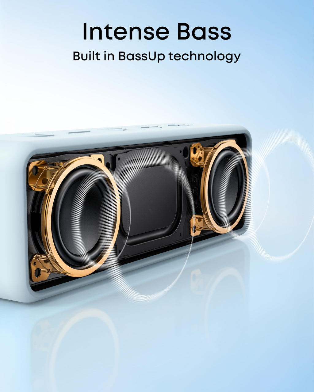 Anker soundcore 2 Portable Bluetooth Speaker, Stereo Sound, IPX7 | BassUp, 24H Playtime, Bluetooth 5, Wireless Speaker for Home, Outdoors, Travel