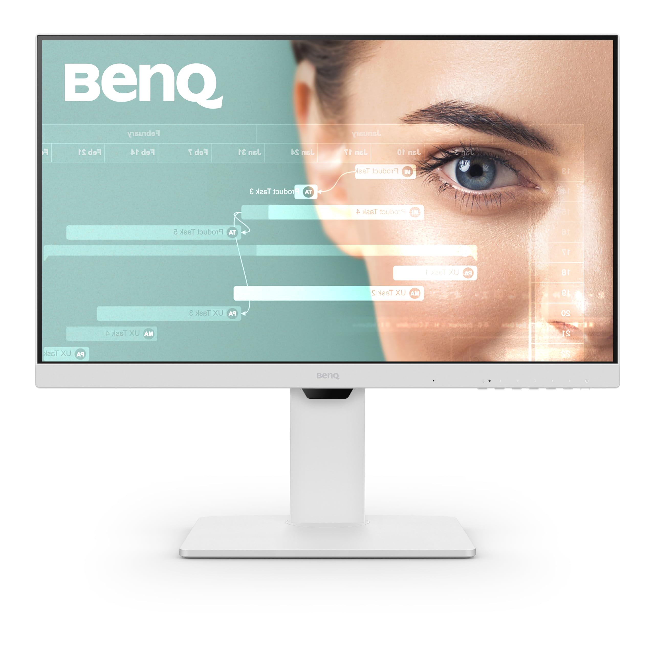 BenQ GW2790 Computer Monitor 27" FHD 1920x1080p | IPS | 100 hz | Eye-Care Tech | Low Blue Light | Anti-Glare | Adaptive Brightness | Tilt Screen | Built-in Speakers | DisplayPort | HDMI x2 | Low Blue Light | Anti-Glare | Adaptive Brightness | Height and T