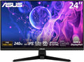 ASUS TUF 24" Gaming Monitor, FHD 1080p, Fast IPS, 240Hz, 0.3ms, AMD FreeSync Premium, G-SYNC Compatible, 99% sRGB, ELMB Sync, Eye Care, DisplayPort, HDMI, VESA Mount, Tilt Adjustment, Black