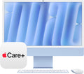 Apple 2024 iMac All-in-One Desktop Computer with M4 chip with 10-core CPU, 10-core GPU: Built for Apple Intelligence, 16GB Unified Memory, 256GB SSD Storage; Blue with AppleCare+ (3 Years)
