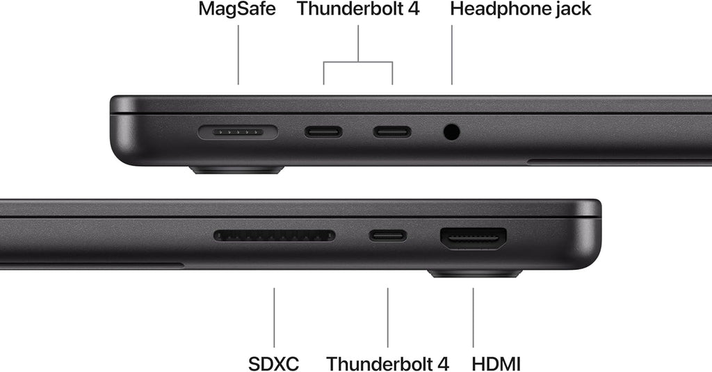 Apple 2025 MacBook Pro Laptop with Apple M5 chip with 10‑core CPU and 10‑core GPU: Built for AI, 14.2-inch Liquid Retina XDR Display, 16GB Unified Memory, 1TB SSD Storage; Space Black