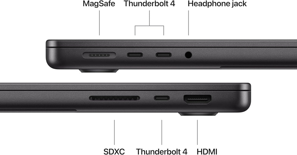 Apple 2025 MacBook Pro Laptop with Apple M5 chip with 10‑core CPU and 10‑core GPU: Built for AI, 14.2-inch Liquid Retina XDR Display, 16GB Unified Memory, 1TB SSD Storage; Space Black