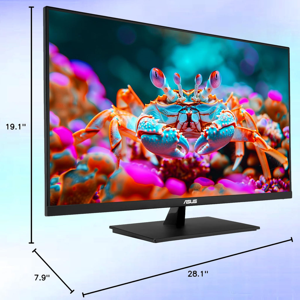 ASUS TUF 24" Gaming Monitor, FHD 1080p, Fast IPS, 240Hz, 0.3ms, AMD FreeSync Premium, G-SYNC Compatible, 99% sRGB, ELMB Sync, Eye Care, DisplayPort, HDMI, VESA Mount, Tilt Adjustment, Black