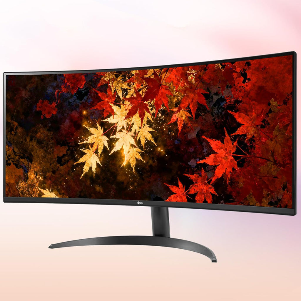 LG 34" UltraWide Monitor, IPS Display, WFHD(2560 x 1080), 100Hz, 5ms, HDR 400, sRGB 99%, HDMI DisplayPort, VESA Mount, Tilt Stand, Built for Multitasking & Productivity