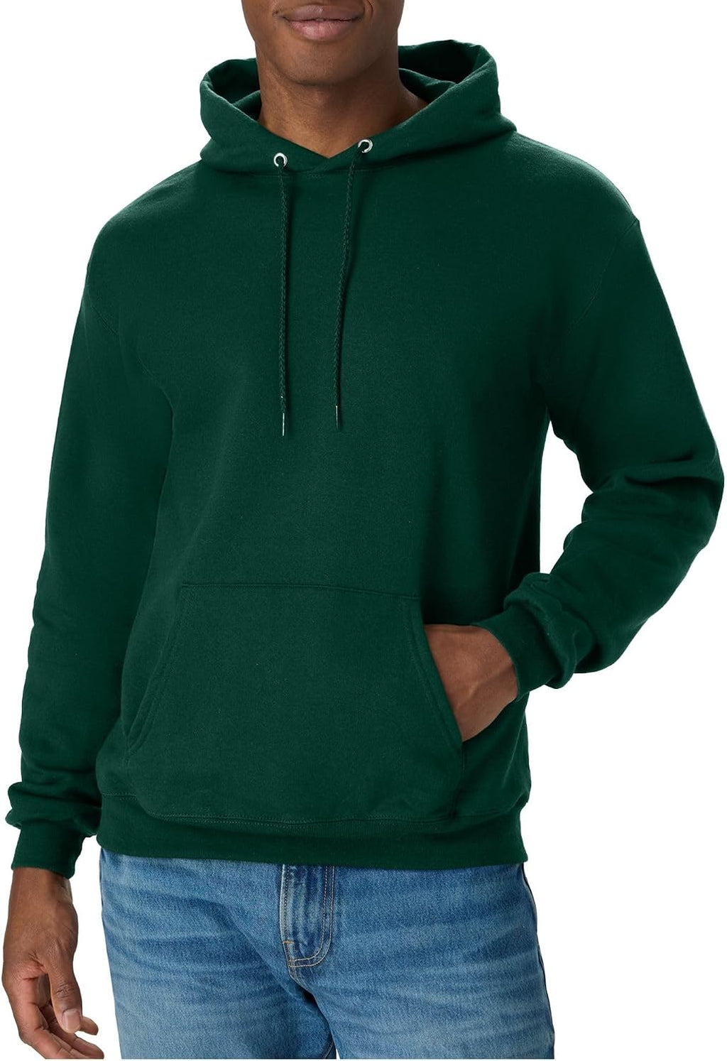 Hanes Men's Hoodie - EcoSmart Fleece Hooded Sweatshirt for Men & Women - Midweight Fleece - Big & Tall Available
