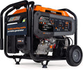 Generac 12,500 Starting Watt Tri-Fuel Portable Generator, Electric Start | Gas, Propane, Or Natural Gas Fuel Options, COsense CO Detection, 9.5 Hour Runtime, Emergency Home Backup, 49 State Compliant