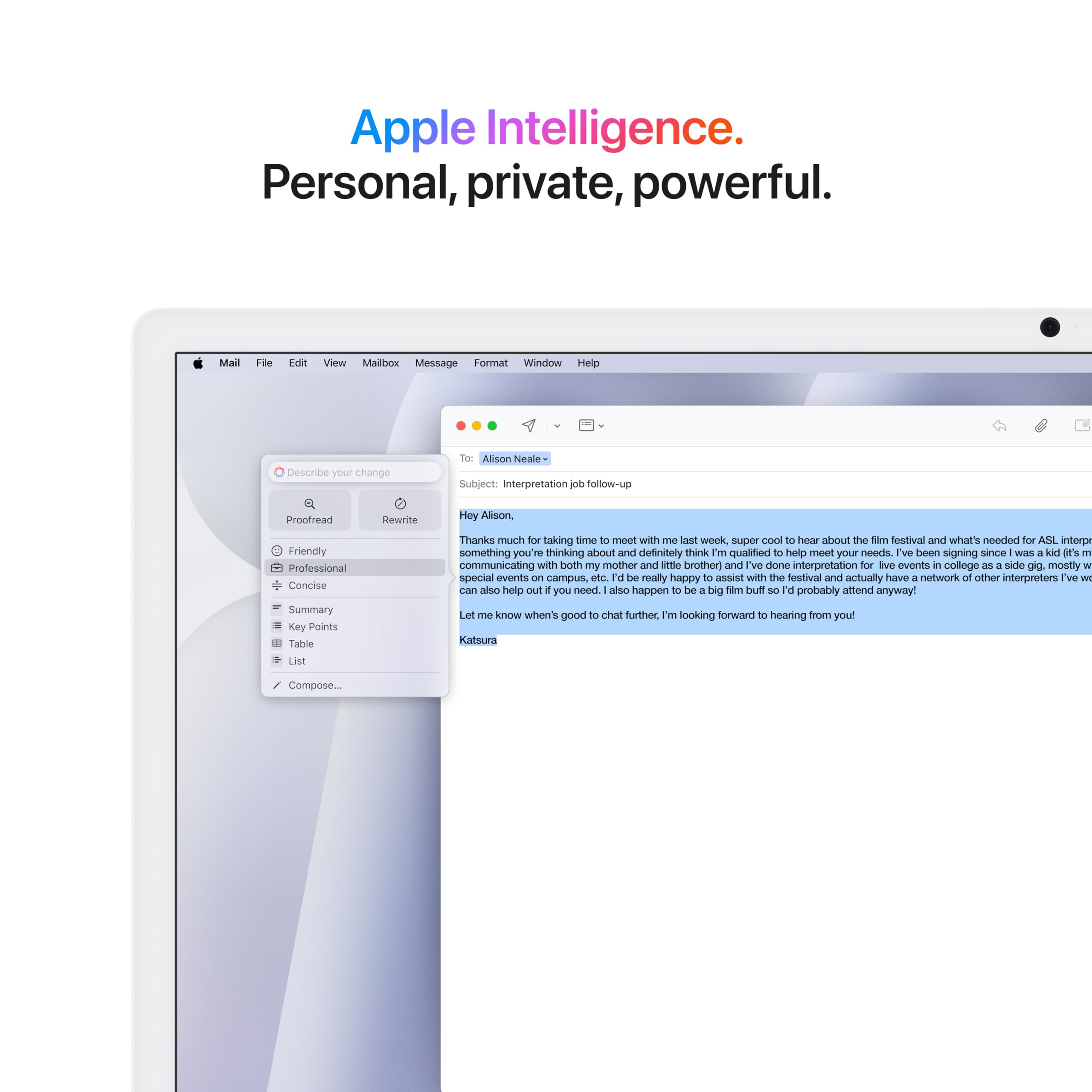 Apple 2024 iMac All-in-One Desktop Computer with M4 chip with 8-core CPU, 8-core GPU: Built for Apple Intelligence, 16GB Unified Memory, 256GB SSD Storage; Green with AppleCare+ (3 Years)