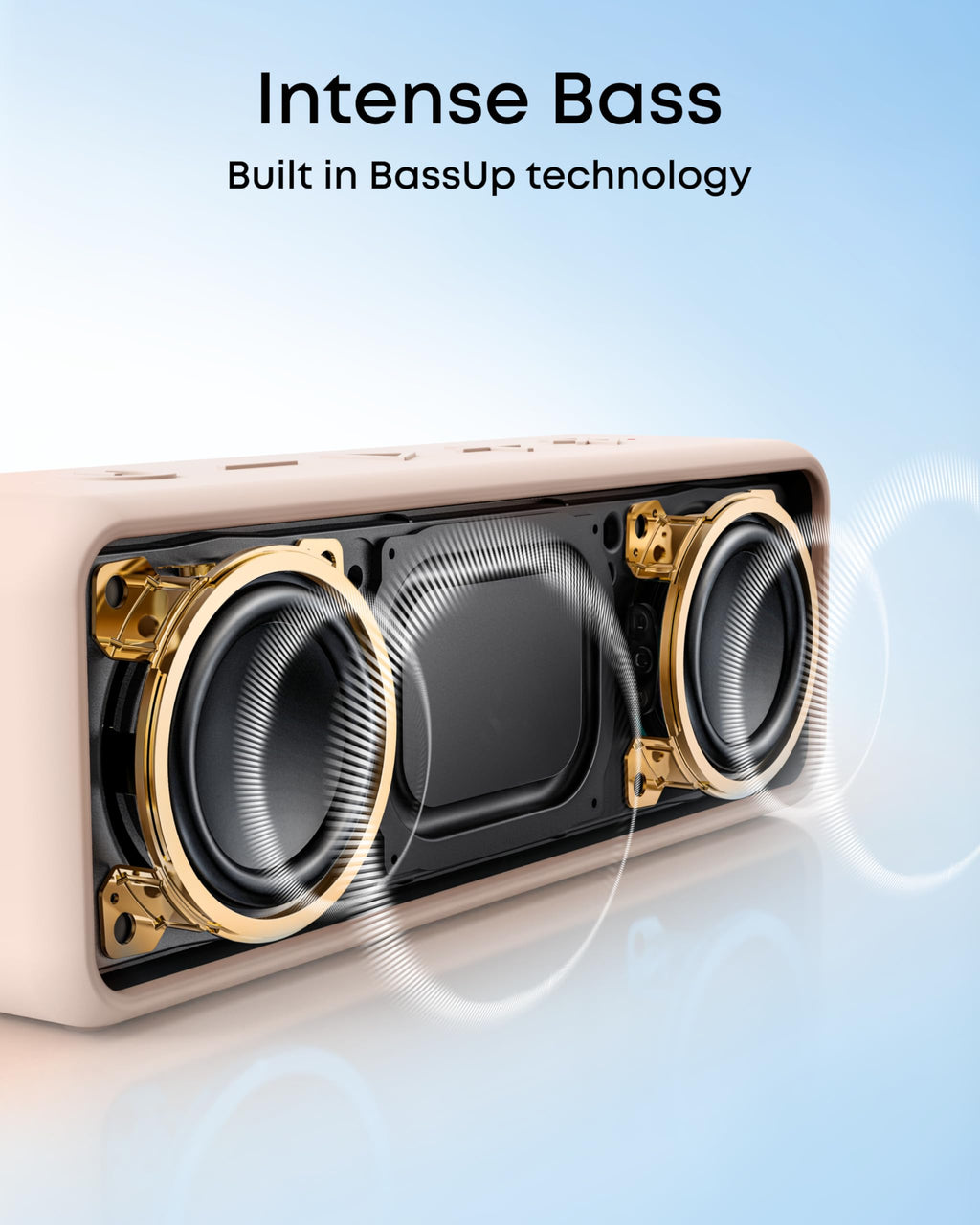 Anker soundcore 2 Portable Bluetooth Speaker, Stereo Sound, IPX7 | BassUp, 24H Playtime, Bluetooth 5, Wireless Speaker for Home, Outdoors, Travel