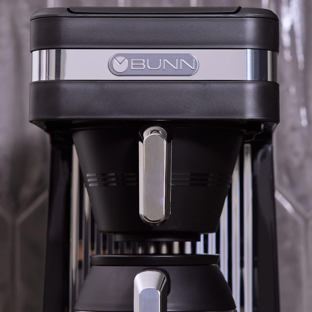 BUNN 55200 CSB3T Speed Brew Platinum Thermal Coffee Maker Stainless Steel, 10-Cup, Black