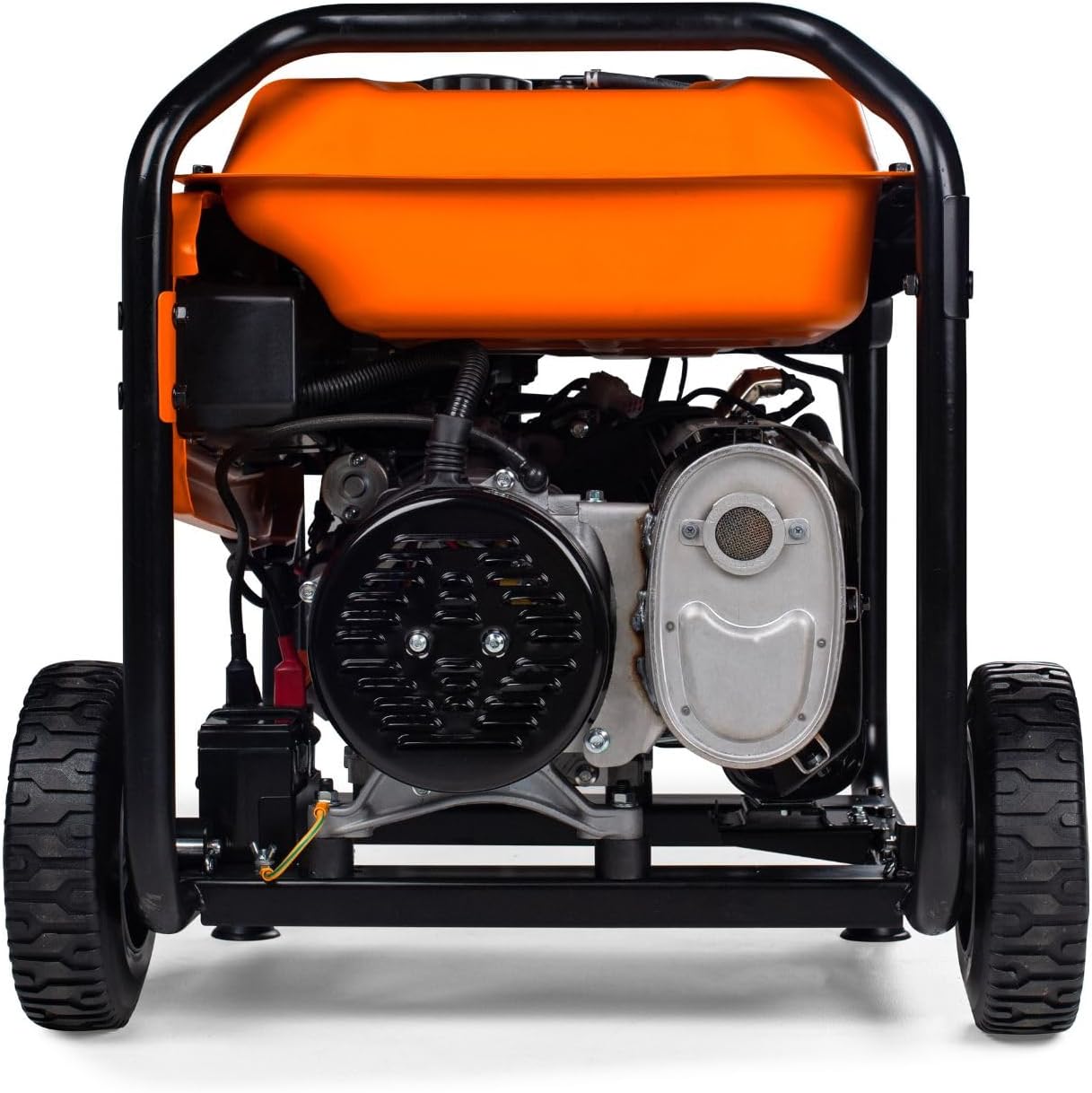 Generac 12,500 Starting Watt Tri-Fuel Portable Generator, Electric Start | Gas, Propane, Or Natural Gas Fuel Options, COsense CO Detection, 9.5 Hour Runtime, Emergency Home Backup, 49 State Compliant