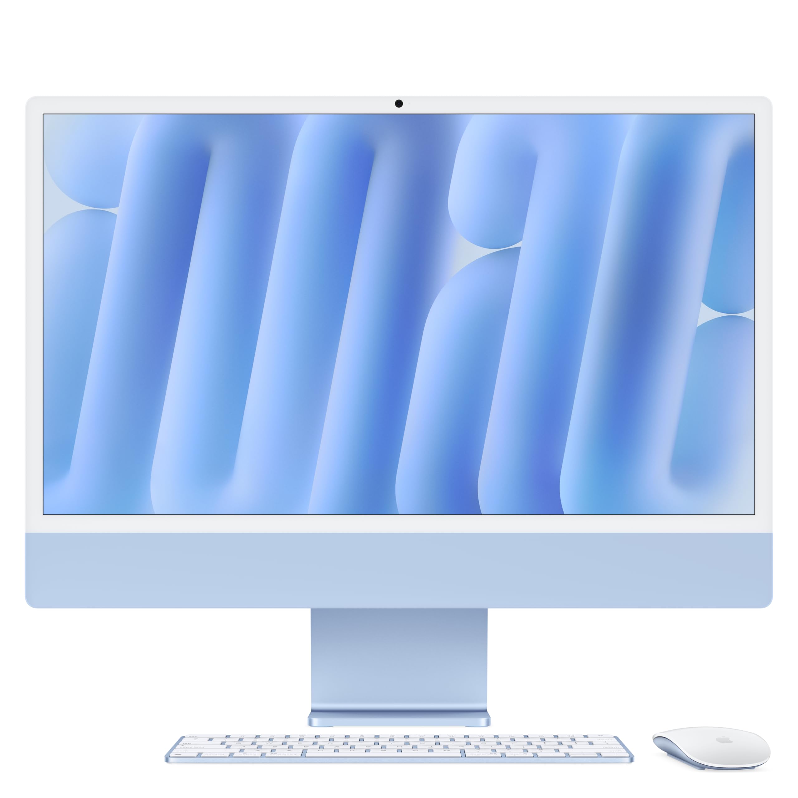 Apple 2024 iMac All-in-One Desktop Computer with M4 chip with 8-core CPU, 8-core GPU: Built for Apple Intelligence, 16GB Unified Memory, 256GB SSD Storage; Green with AppleCare+ (3 Years)