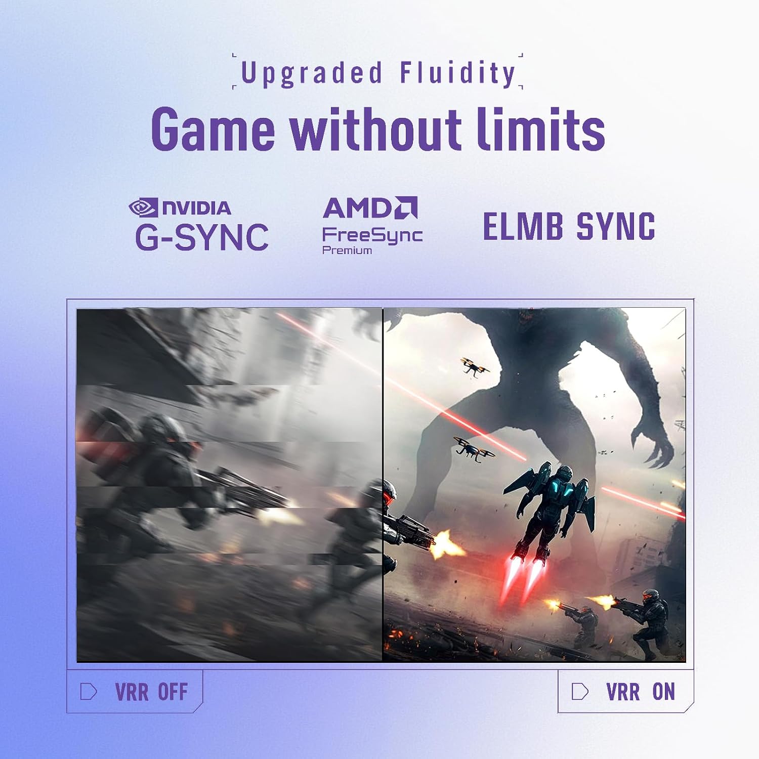 ASUS TUF 24" Gaming Monitor, FHD 1080p, Fast IPS, 240Hz, 0.3ms, AMD FreeSync Premium, G-SYNC Compatible, 99% sRGB, ELMB Sync, Eye Care, DisplayPort, HDMI, VESA Mount, Tilt Adjustment, Black