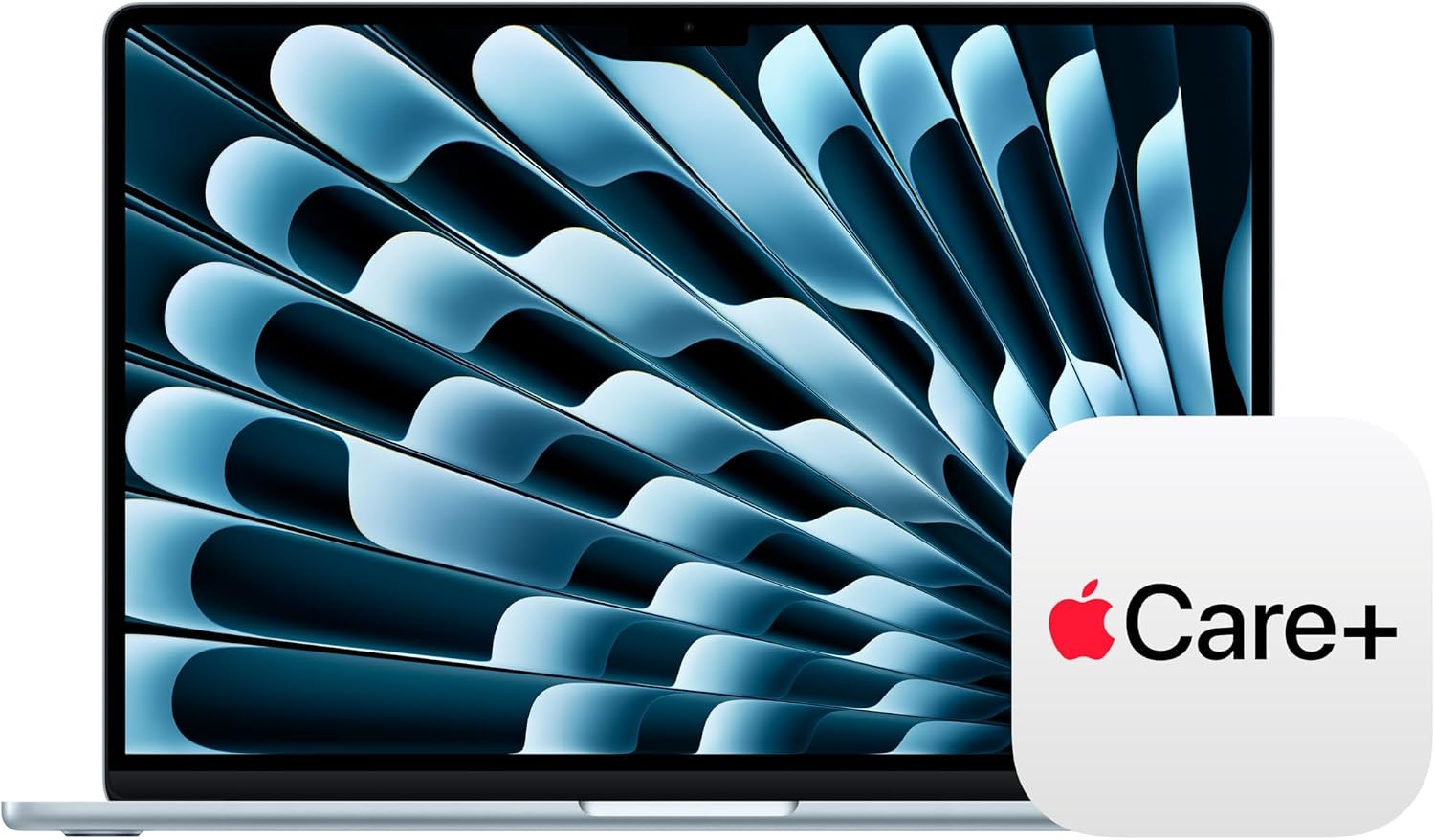 Apple 2026 MacBook Air 15-inch Laptop with M5 chip: Built for AI, 15.3-inch Liquid Retina Display, 16GB Unified Memory, 512GB SSD, 12MP Center Stage Camera, Touch ID, Wi-Fi 7; Sky Blue