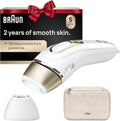 Braun IPL, Silk·Expert Pro 5, IPL Hair Removal for Women and Men, Permanent Laser Hair Reduction At-Home, 2 Heads, Pouch, IPL5137