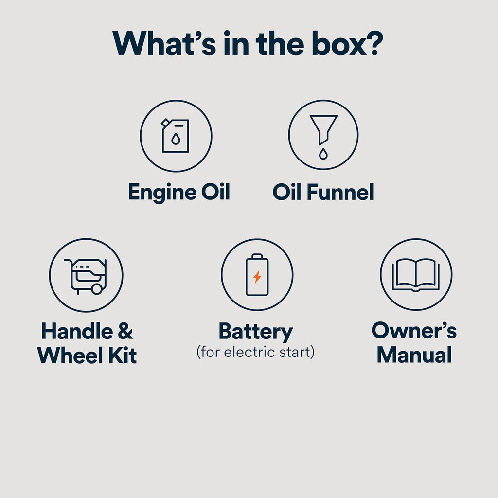 Generac 12,500 Starting Watt Tri-Fuel Portable Generator, Electric Start | Gas, Propane, Or Natural Gas Fuel Options, COsense CO Detection, 9.5 Hour Runtime, Emergency Home Backup, 49 State Compliant